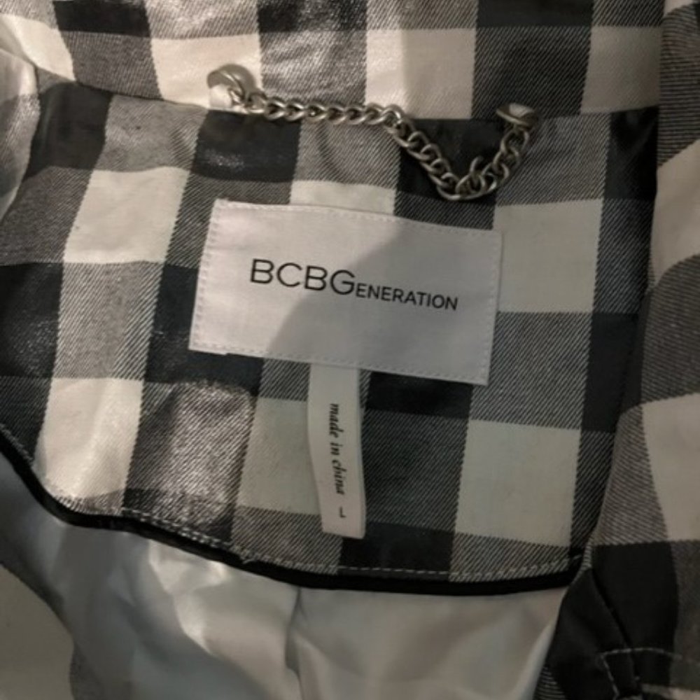 Bcbgeneration Checkered Raincoat - image 2